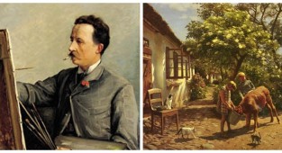 Master of solar landscape Peter Mörk Mönsted (45 photos)