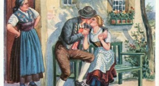 German postcard \ Немецкая открытка начала хх века (70 открыток)