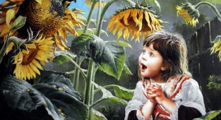 Artist Leonovich Vladislav Nikolaevich. Children and... (29 photos)