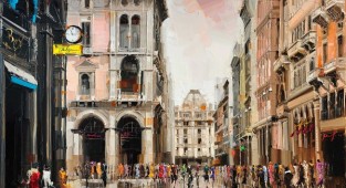 Городские пейзажи Kal Gajoum (50 фото)