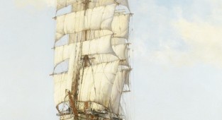 Художник-маринист Montague Dawson (1895–1973)