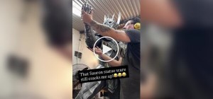 Статуя напугала своего создателя