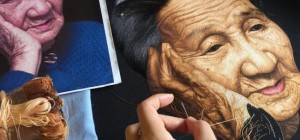Вьетнамская студия XQ Dalat вручную вышивает шелком гиперреалистичные картины (17 работ)