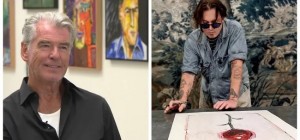 10 знаменитостей, которые серьёзно занимаются искусством (21 фото)